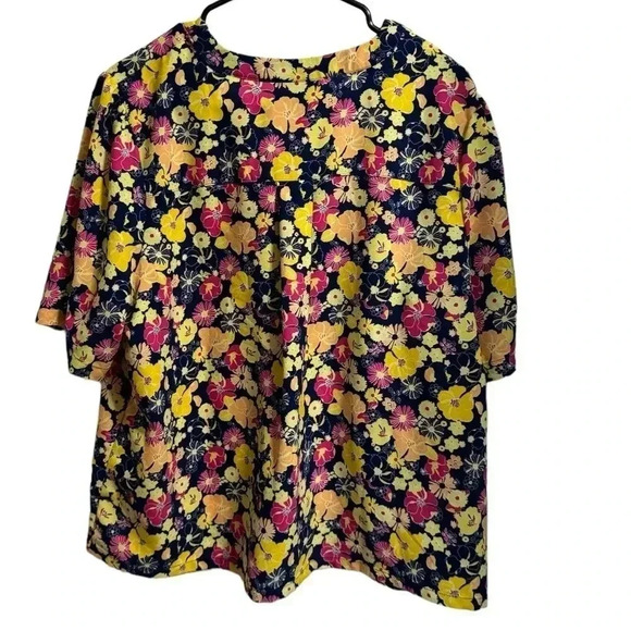 ModCloth Wildflower Wanderlust Button Down Blouse Size XL - Picture 2 of 4